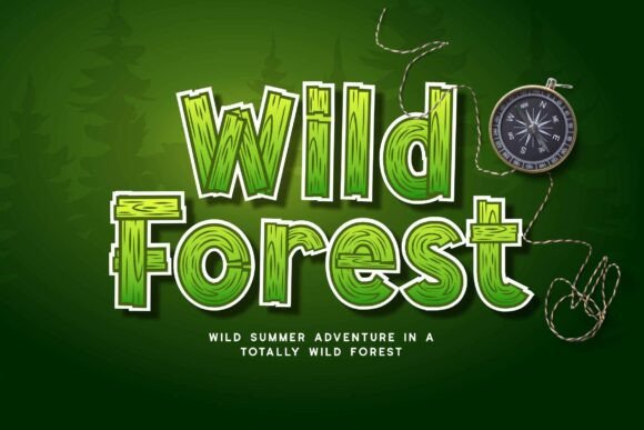 Naturequest Font font preview - 2