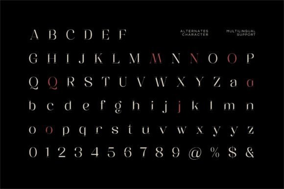 Paes Qimoe Font PNG with transparent background - Preview 4