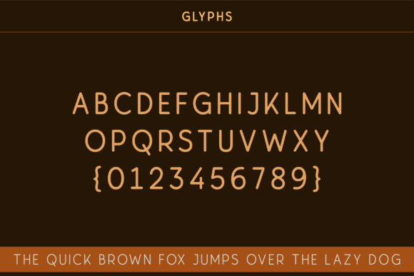 Penacous Rounded Font PNG with transparent background - Preview 4