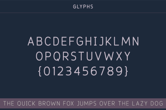 Preeminence Rounded Font PNG with transparent background - Preview 4