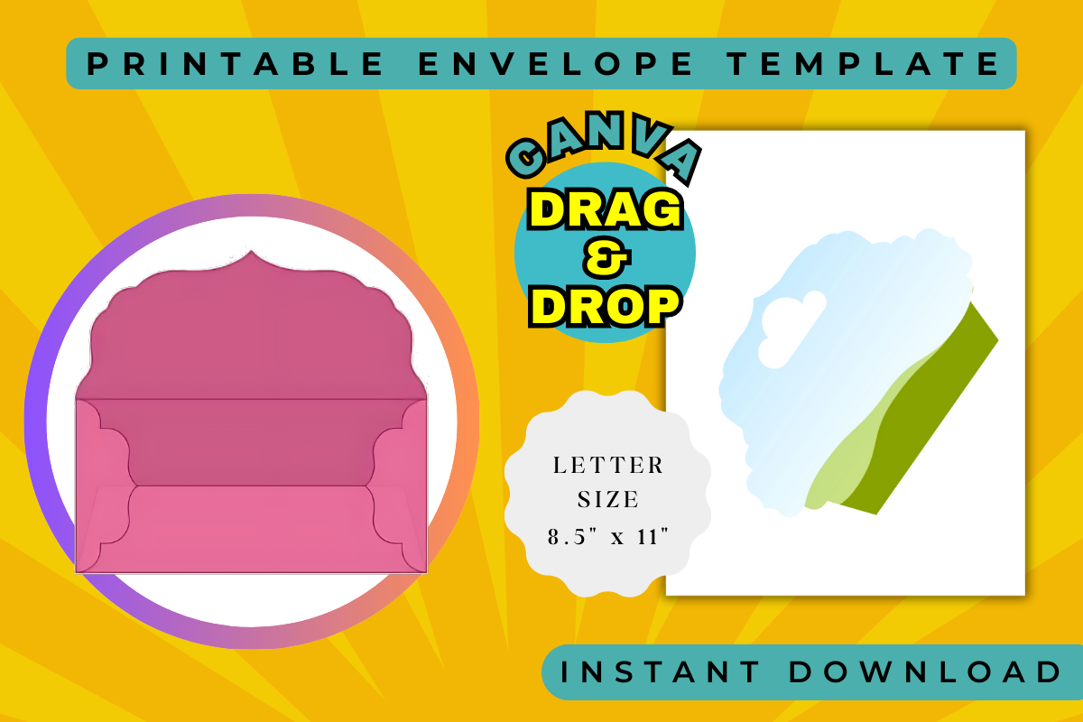Printable Card Envelope Template