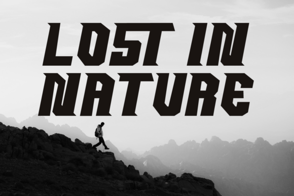 Pronair Font PNG with transparent background - Preview 2