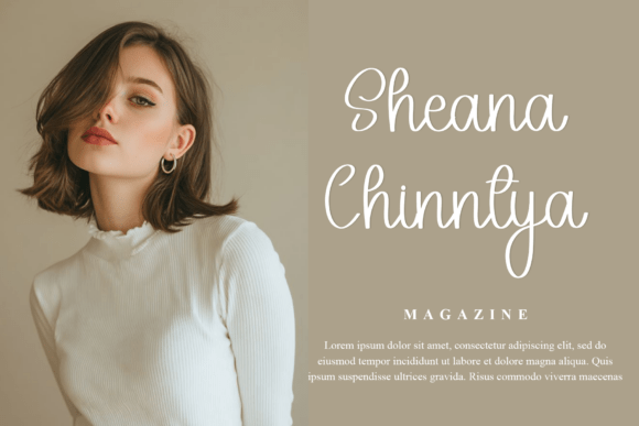 Pumkin Spice Font PNG with transparent background - Preview 1
