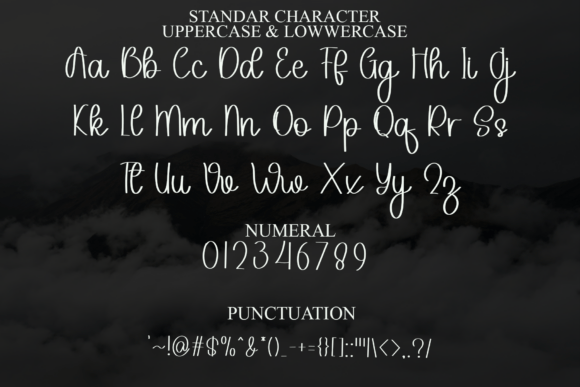 Pumkin Spice Font PNG with transparent background - Preview 6