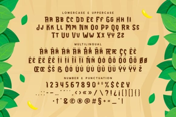 Roughty Font PNG with transparent background - Preview 4