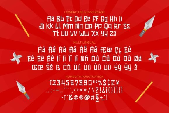 Sleepyninjaregular  Font Font PNG with transparent background - Preview 3