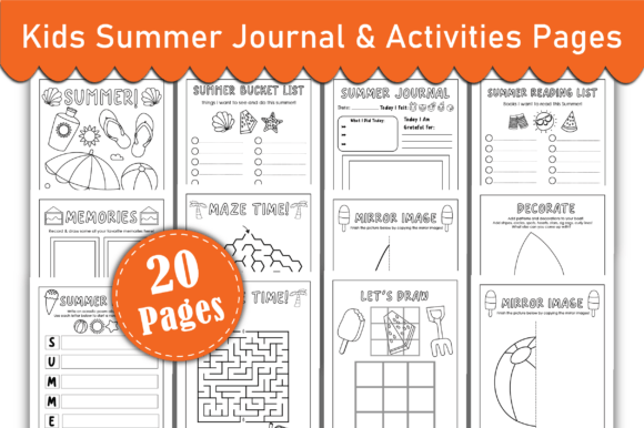 Summer Journal & Activities Pack
