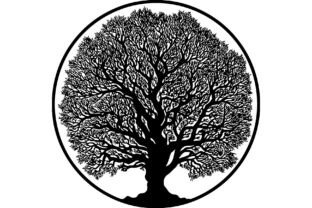Tree of Life Circle SVG Bundle Graphic by GFXexprt · Creative Fabrica