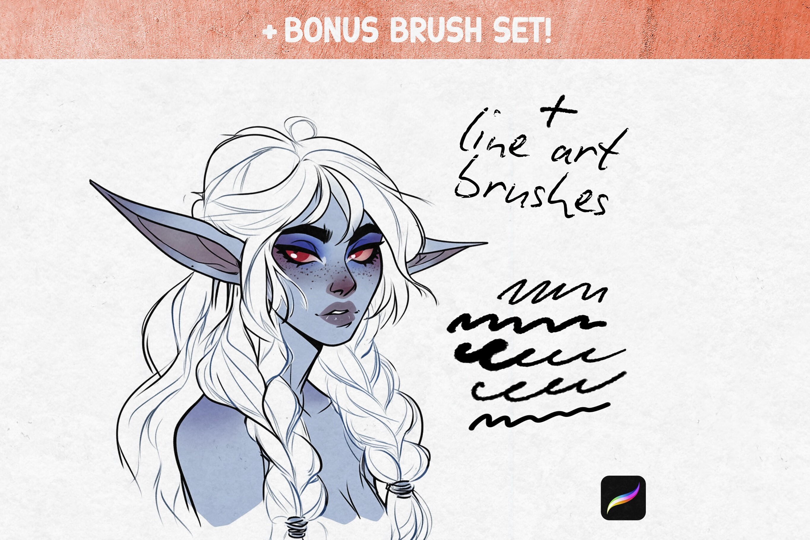 100 Anime Soft Style Brushes Procreate - photo 8