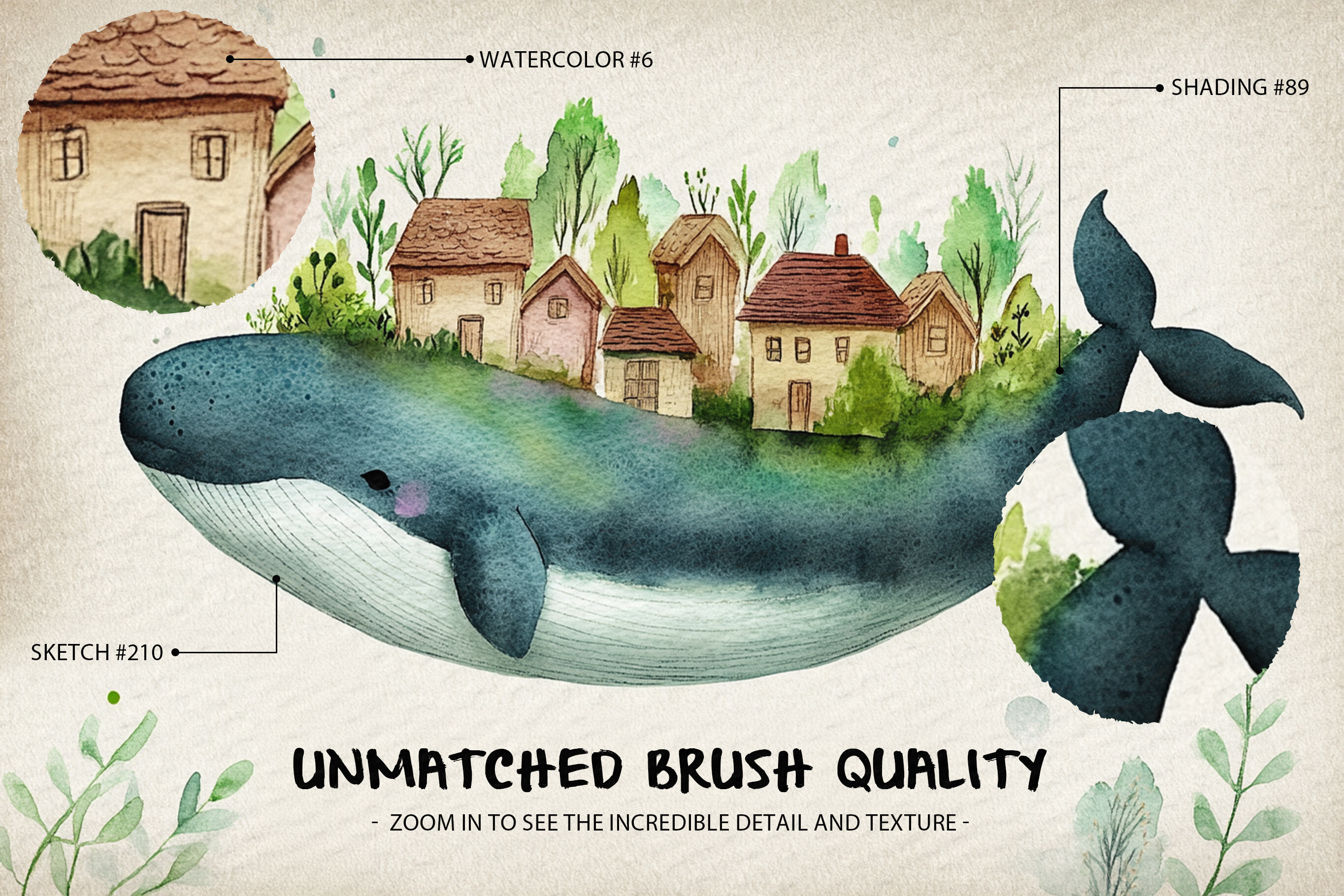 2000+ Procreate Brushes - photo 3