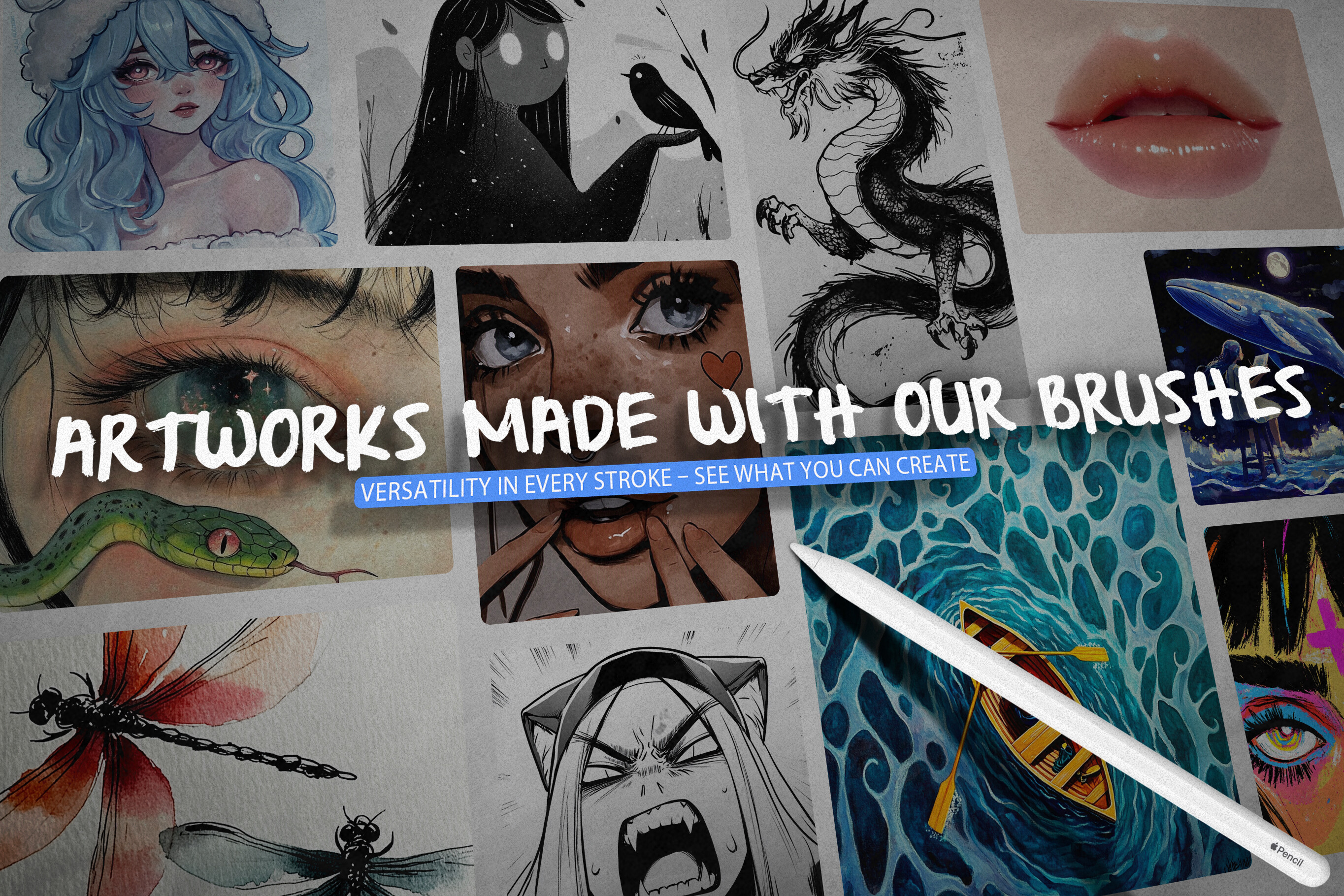 2000+ Procreate Brushes - photo 5