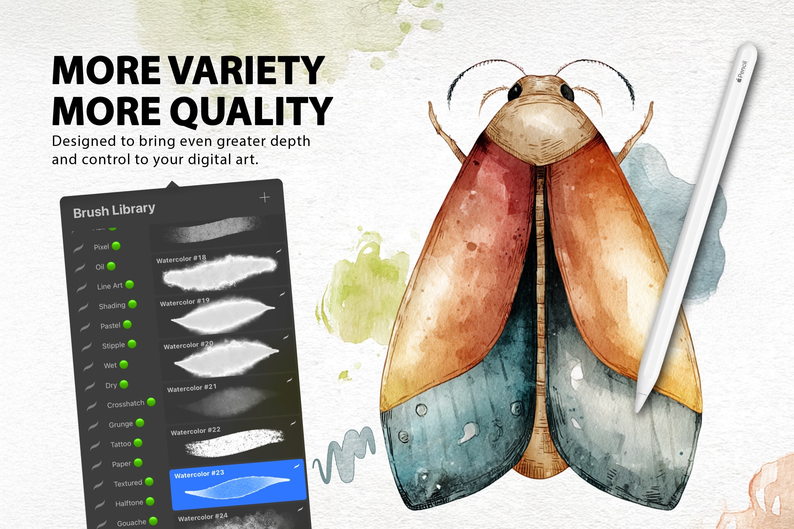 3500 Procreate Brushes Ultimate Pack - photo 3