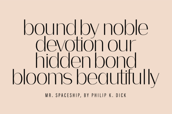 Bodon Font - Preview 1