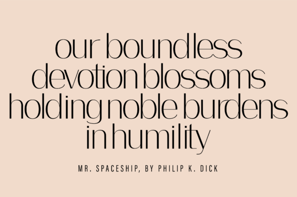 Bodon Font - Preview 5