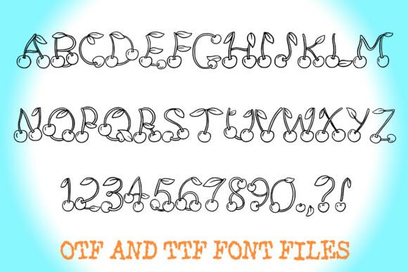 Cherry Berry Font - Preview 1