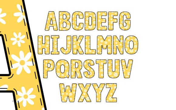 Daisycolorful Orange Font - Preview 5