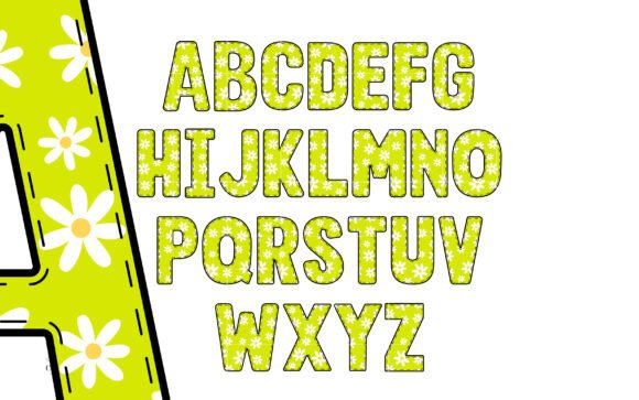 Daisycolorful Orange Font - Preview 6