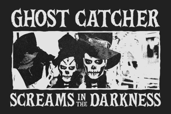 Death Bones Font PNG with transparent background - Preview 6