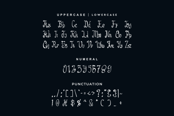Halloween Nigholle Font PNG with transparent background - Preview 5