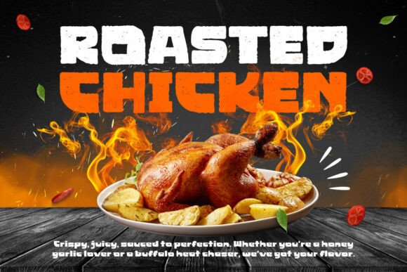 Kong Bufar Regular Font PNG with transparent background - Preview 5