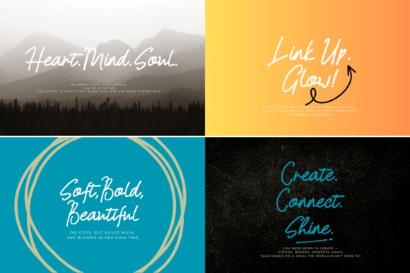 Lamdoa Font PNG with transparent background - Preview 4