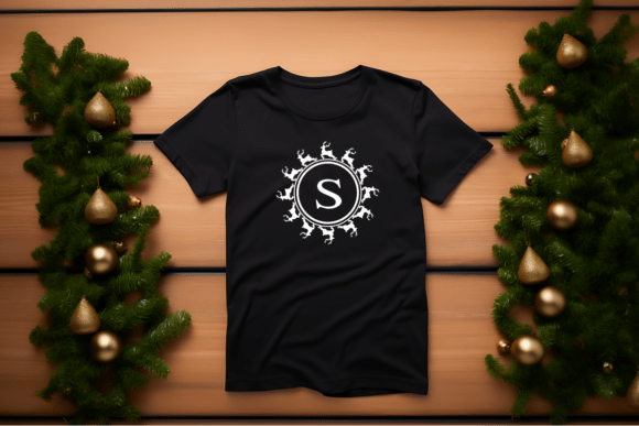 Merry Reindeer Font PNG with transparent background - Preview 3