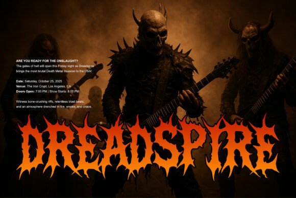 Necrosarqe Regular Font PNG with transparent background - Preview 4