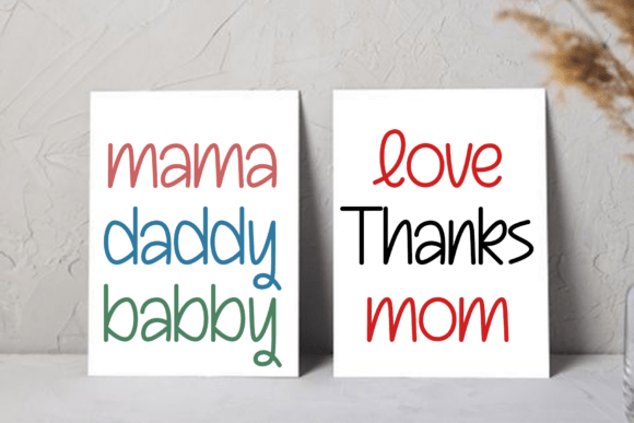 Original Cloudy Font PNG with transparent background - Preview 4