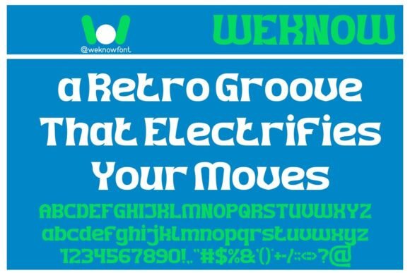 Psychedelia Energy Font PNG with transparent background - Preview 2