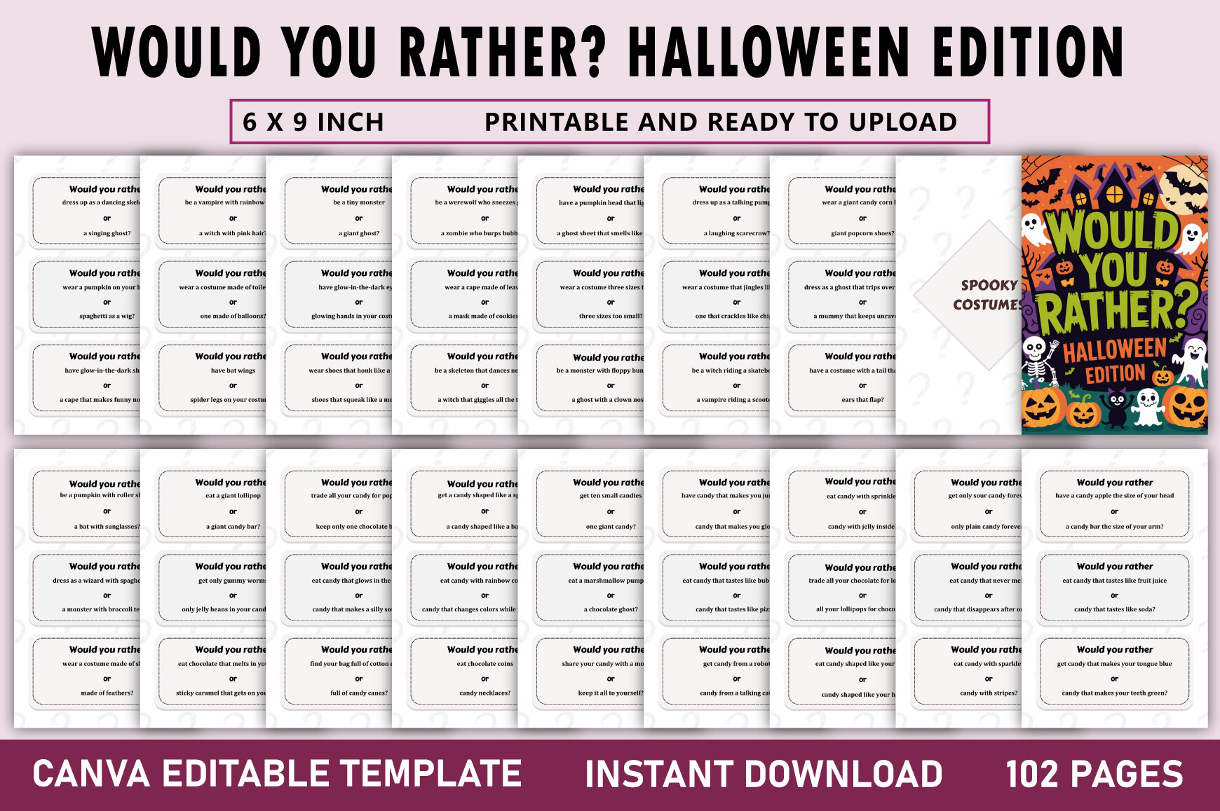 Would You Rather? Halloween Edition