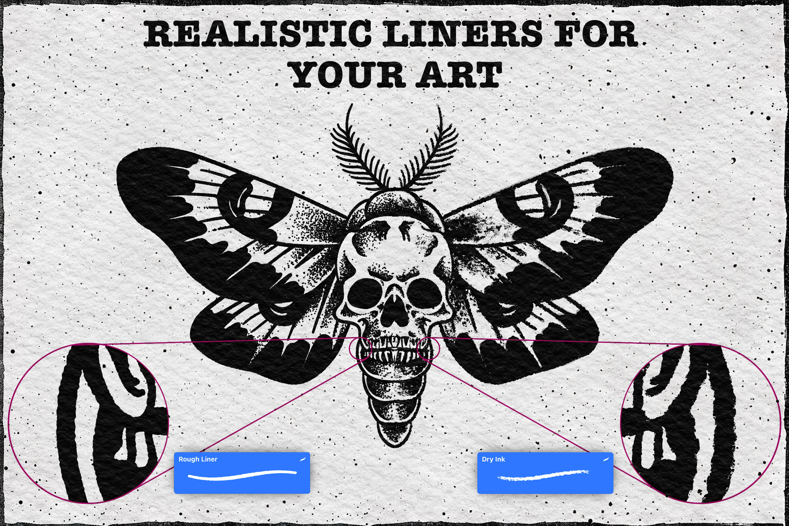120 Tattoo Procreate Brushes - photo 6