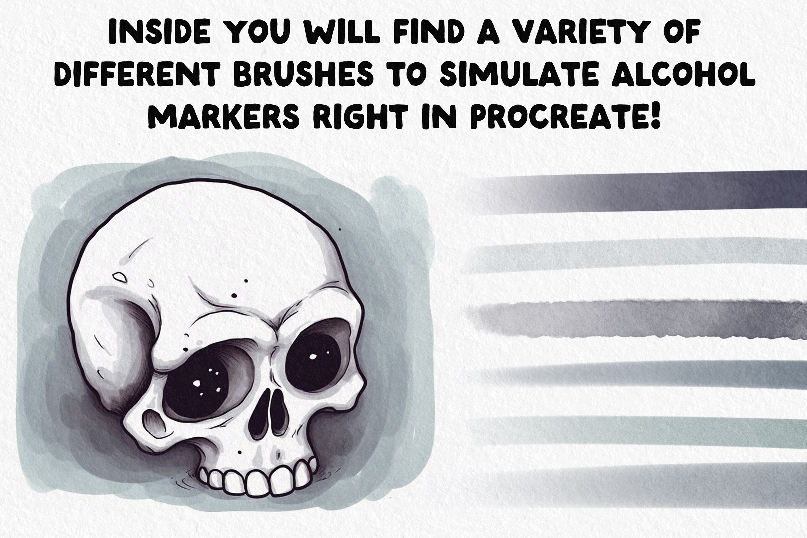 76 Artista Procreate Painting Brushes - photo 4