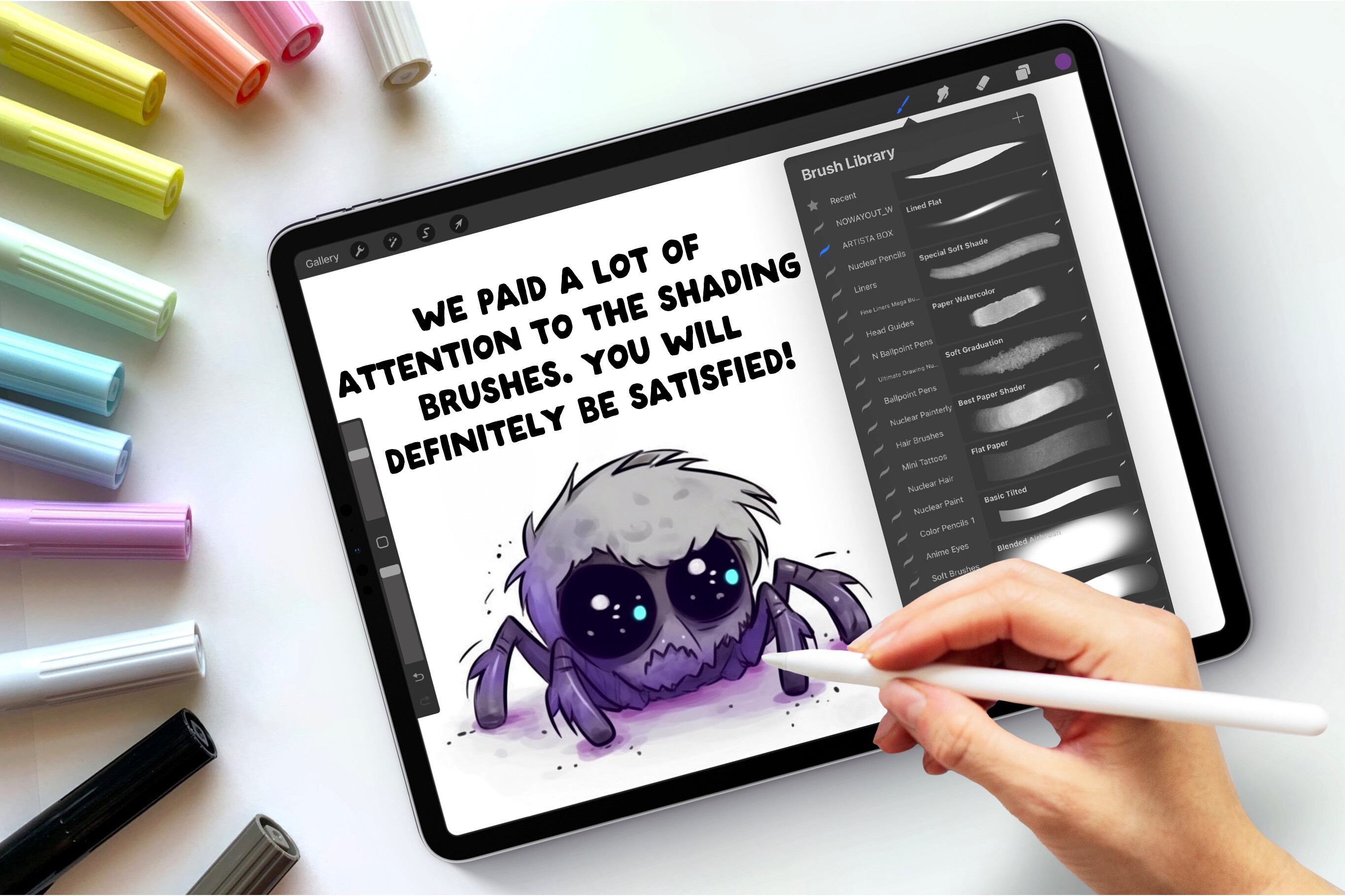 76 Artista Procreate Painting Brushes - photo 6