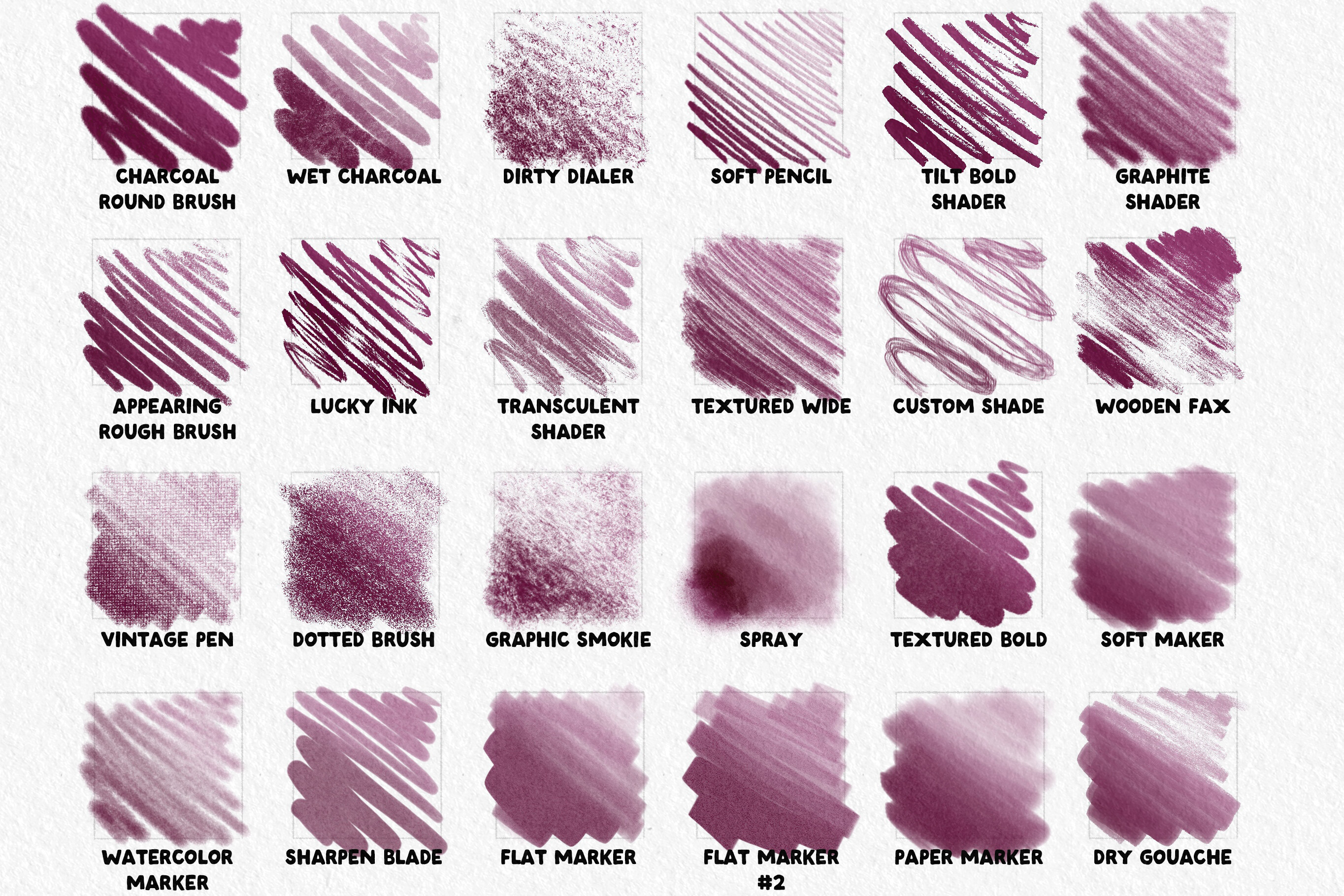 76 Artista Procreate Painting Brushes - photo 8