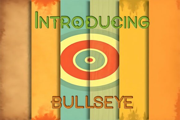 Bullseye Font - Preview 1