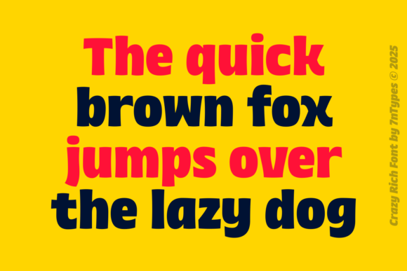 Crazy Rich Font - Preview 5