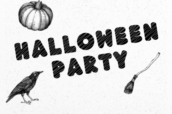 Ghost Doodles Font - Preview 4