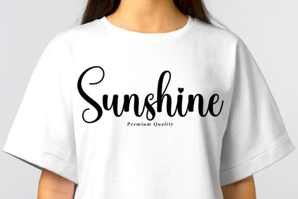 Golden Work Font PNG with transparent background - Preview 5