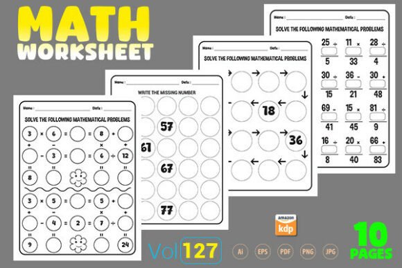 2nd Grade Pdf Math Worksheets for Child Graphic by Self Graphics House ...