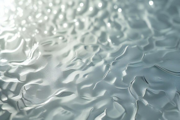 A Close Up of a Glass Texture