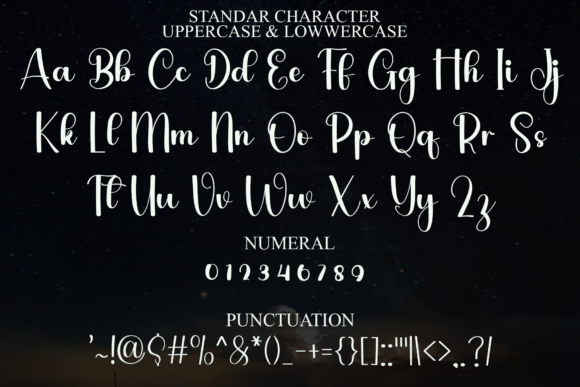 Bakery Wedding Font - Preview 6