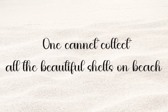 Beautiful Handmade Font - Preview 4