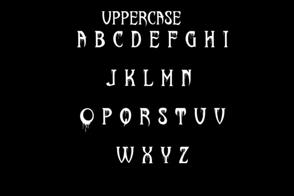 Blood Moon Font - Preview 1