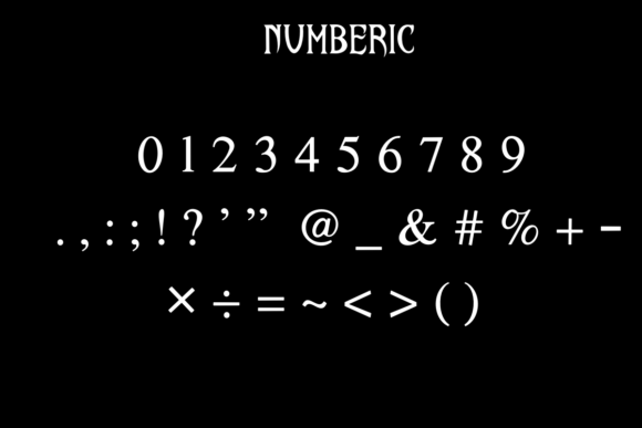 Blood Moon Font - Preview 3