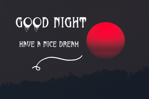 Blood Moon Font - Preview 5