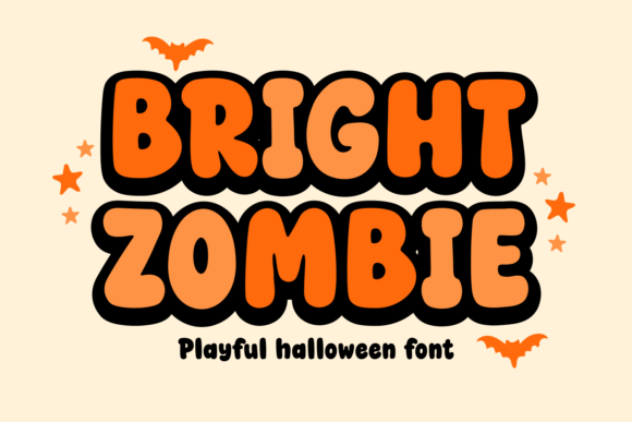 Bright Zombie Font by Dreamink 7ntypes Display Font By Dreamink (7ntypes)