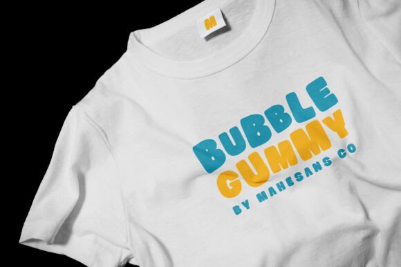 Bubble Gummy Font - Preview 5