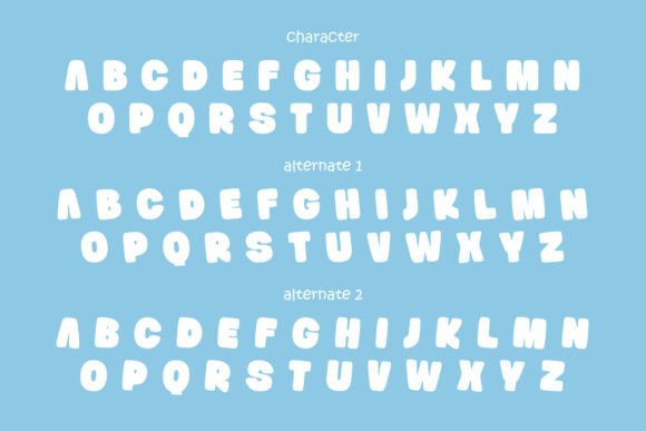 Bubble Gummy Font - Preview 6