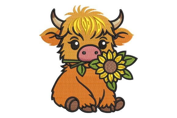 Cute Highland Cow