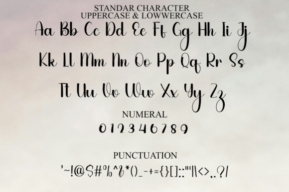 English Varsity Font PNG with transparent background - Preview 6